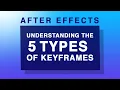 Keyframe Basics Part 1 Understanding After Effects Keyframes and the Graph Editor