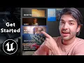 Unreal Engine 5 Beginner Tutorial Part 1 Installation and Using Templates