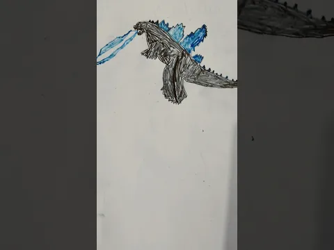 Godzilla x mechagodzilla drawing