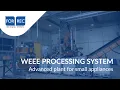 Complete Solutions for WEEE Small Appliances Recycling FOR REC Recycling Systems