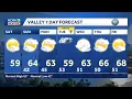 Northern California forecast Chilly start to Saturday