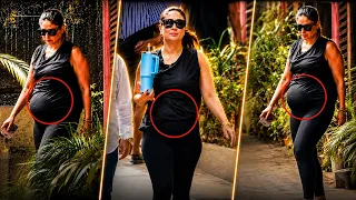 3rd Time Pregnant Kareena Kapoor Cant Even Walk Properly at 45 Years
