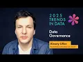 2025 Trends in Data Data Governance