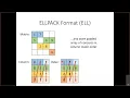 Lecture 17 - Sparse Matrix Computation ELL and JDS
