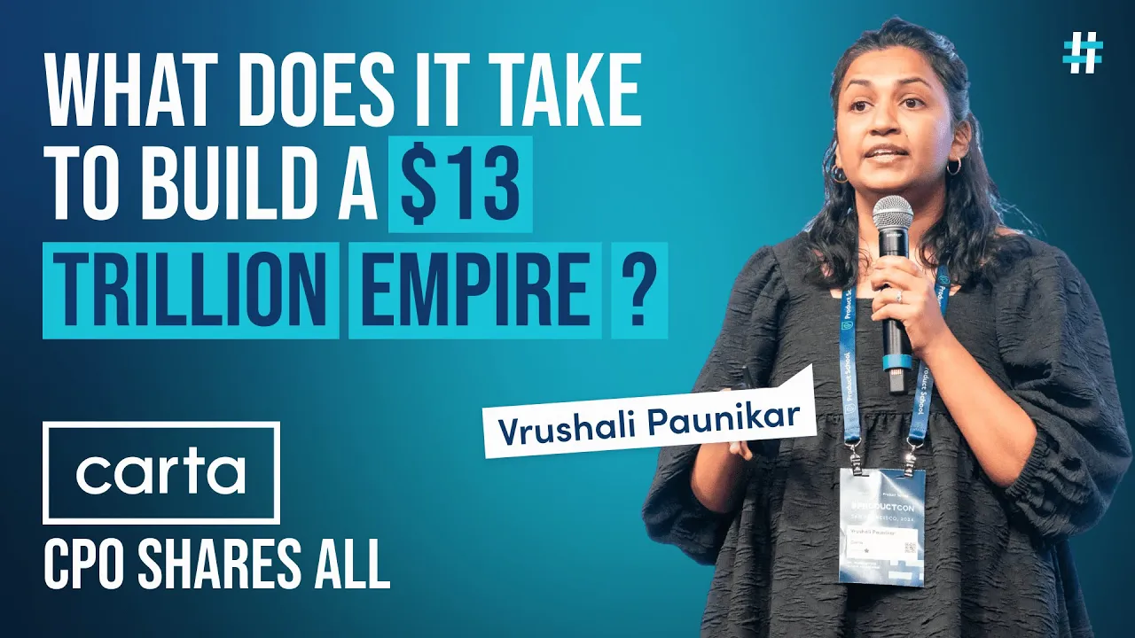 Video: Navigating the Unpredictable Path from Startup to Market Leader - YouTube thumbnail