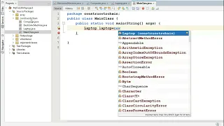 Constructor Chaining in Java