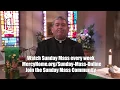 Watch Sunday Mass at Mercy Home