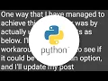 Optional CLI arguments with python Click library option