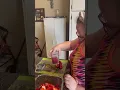 Slicing Strawberries with the Pampered Chef Cup Slicer Haylee