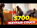 700 WAYFAIR COUCH COUCH ASSEMBLY