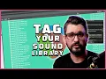 How to tag your entire sound library - Metadata Editing in REAPER