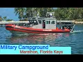 Florida Keys Camping Coast Guard Station Marathon