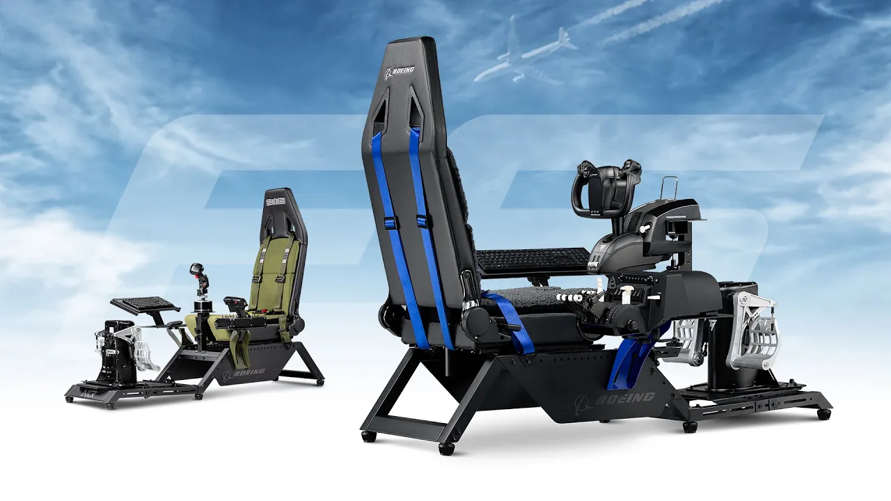 Next Level Racing — FS Flight Simulator Boeing Edition Cockpits (YouTube video ad)