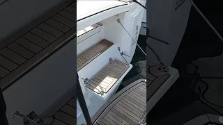 ‘The nicest shower you can have is on the transom’ #luxuryyachtlife #sailinglife #sailing #yachtie