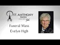 Funeral Mass December 19 2025 10 30 am