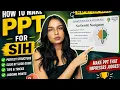 How to Make SIH PPT 2026