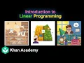 Introduction to linear programming Hinglish Linear programming Grade 12 Math Khan Academy