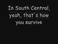 Ice Cube - How To Survive In South Central Lyrics