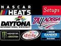 NASCAR Heat 5 Setup - Daytona and Talladega Cup Xfinity Trucks