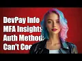 Lagu DevPay en MFA begrijpen: waarom deze autorisatiemethoden niet naast elkaar kunnen bestaan