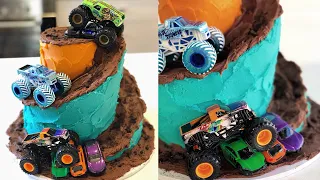 awesome monster truck cake cake style