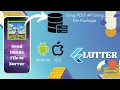 Send Image File to server using post api with Dio in Flutter