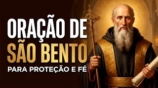 🙏 PODEROSA ORAÇÃO: São Bento Afasta todo o Mal visível e invisível. Ore por 3 dias!
