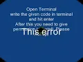 Fix cocoapod installation error