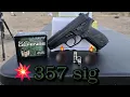357 sig Liberty Civil Defense 50gr Ballistics Gel Test