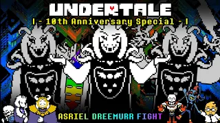 Undertale 10th Anniversary 1 2 Asriel Dreemurr Fight True Pacifist Ending Battle Animation 