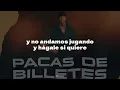 Natanael Cano - Pacas De Billetes | Letra