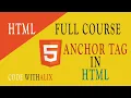 HTML5 Anchor Tag Tutorial in HTML 2022 Tutorial