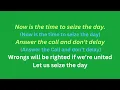 Download Lagu Seize the Day   (With Lyrics)