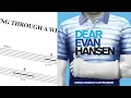 Drums Sheet Music Waving Through a Window Dear Evan Hansen