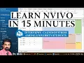 Analyze Interviews Using NVivo in 15 Minutes - Thematic Analysis Using NVivo