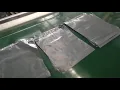 Plastic express bag making machine with glue