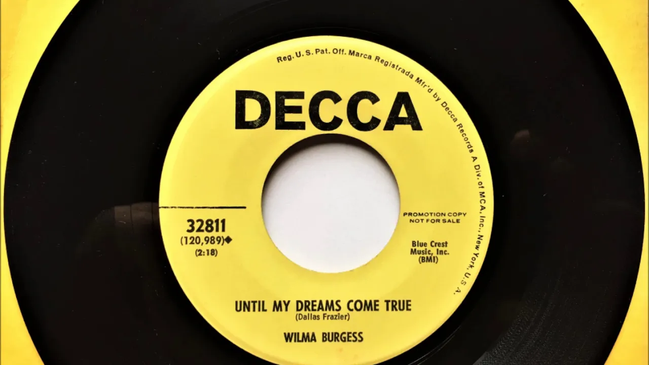 Untill My Dreams Come True , Wilma Burgess , 1971