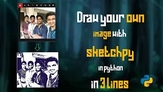 Use sketchpy to draw you own image in python just 3 lines very easy Code hub