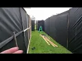 DIY Halloween maze 2022 Walls only No decorations yet