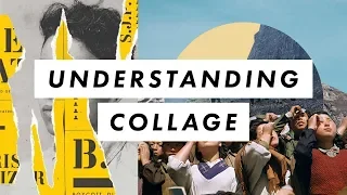 how to make an abstract collage