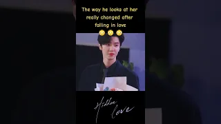 الطريقة التي ينظر بها إليها تغيرت حقا بعد الوقوع في الحب HiddenLove حب خفي Zhaolusi Chenzheyuan 