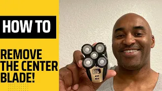 How to remove the center blade on the Flex Electric Shaver by Freebird 2023