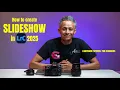 2025 LIGHTROOM CLASSIC SLIDESHOW TUTORIAL Beginner Walkthrough
