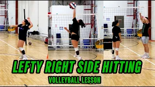 How Left Handed OPPOSITES Hit Sharp Angle & Line