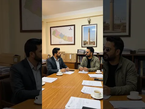🇳🇵Balen & Rabi Lammichane 🙏 #nepal #shorts #meeting #rsp #balenshah #rabilamichhane