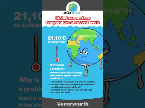 Global Sea Surface Temperature At Record Levels