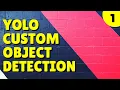 YOLO Custom Object Detection - Part 1