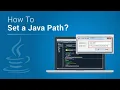How To Set Path in JAVA Java Path Setting in Windows 10