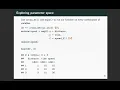 Ch 10 4 Exploring parameter space