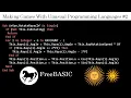 Making a game in FreeBASIC - Games with Unusual Programming Languages